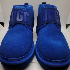 Brand New Mens UGG® Neumel II Graphic Chukka Boot - Classic Blue UGG Neumel II Graphic SHEEPSKIN Wool Lining Chukka Blue  main image 2